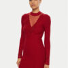 Guess Плетена рокля W5RK14 Z2Y50 Червен Regular Fit за Жени цена