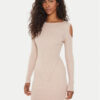 Guess Плетена рокля Emely W4YK08 Z3FF0 Розов Regular Fit за Жени цена