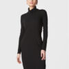 LAUREN RALPH LAUREN Плетена рокля 250881980 Черен Slim Fit за Жени цена
