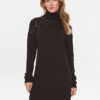Liu Jo Плетена рокля MF3077 MS16G Черен Relaxed Fit за Жени цена