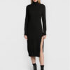 MICHAEL Michael Kors Плетена рокля MU2813ECSN Черен Regular Fit за Жени цена
