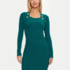 Marciano Guess Плетена рокля 4BGK01 5613Z Зелен Slim Fit за Жени цена