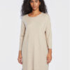 Moss Copenhagen Плетена рокля Rachelle 16172 Бежов Regular Fit за Жени цена