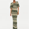 Munthe Плетена рокля Overcast 242139024273 Зелен Slim Fit за Жени цена