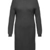 ONLY Carmakoma Плетена рокля 15296352 Сив Loose Fit за Жени цена
