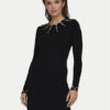 ONLY Плетена рокля Ida 15334548 Черен Slim Fit за Жени цена