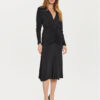 PINKO Плетена рокля 104455 A29B Черен Regular Fit за Жени цена