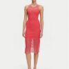 PINKO Плетена рокля 104811 A2GJ N55 Оранжев Regular Fit за Жени цена