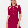Pinko Плетена рокля 101227 A0TU Червен Regular Fit за Жени цена