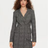 STAUD Плетена рокля Greenwich R24F7105HS Сив Slim Fit за Жени цена