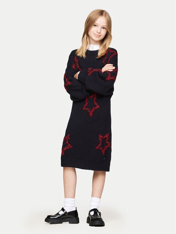 Плетена рокля Tommy Hilfiger за Момичета цена