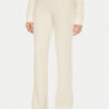 American Vintage Плетени панталони Blimy BLI05AH24 Екрю Straight Fit за Жени цена