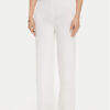 Max Mara Leisure Плетени панталони Epopea 24263360 Бял Relaxed Fit за Жени цена