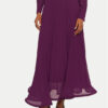 Dixie Плисирана пола G319K017A Виолетов Regular Fit за Жени цена