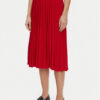 Tommy Hilfiger Плисирана пола WW0WW43886 Червен Regular Fit за Жени цена