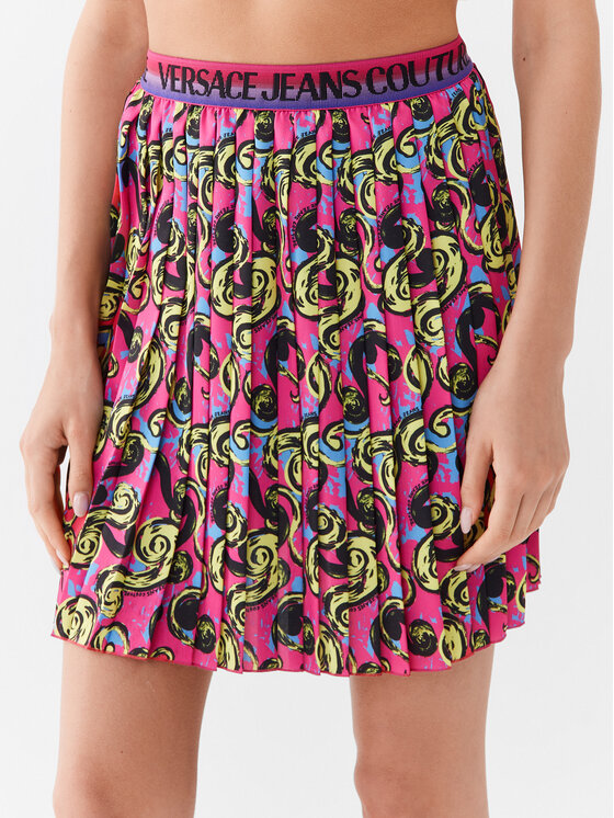 Плисирана пола Versace Jeans Couture за Жени цена