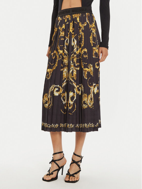 Плисирана пола Versace Jeans Couture за Жени цена