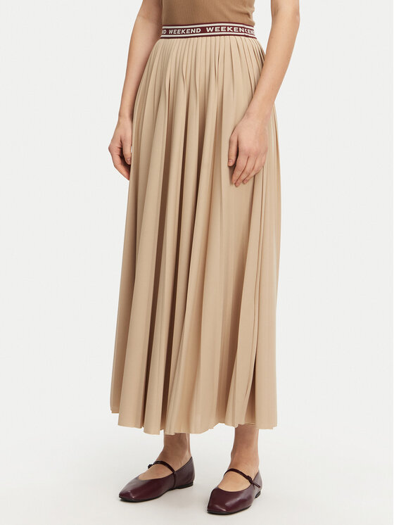Плисирана пола Weekend Max Mara за Жени цена