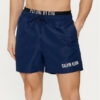 Calvin Klein Swimwear Плувни шорти KM0KM00992 Тъмносин Regular Fit за Мъже цена