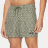 Calvin Klein Swimwear Плувни шорти KM0KM01120 Зелен Regular Fit за Мъже цена