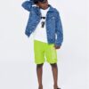 Karl Lagerfeld Kids Плувни шорти Z90049 Зелен Regular Fit за Момчета цена