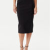 Guess Пола тип молив W5GD93 WGMR2 Черен Slim Fit за Жени цена