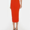 Patrizia Pepe Пола тип молив 2G0974/K021-R825 Оранжев Slim Fit за Жени цена