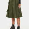 Alpha Industries Пола тип трапец 148069 Зелен Regular Fit за Жени цена