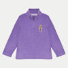 Mini Rodini Полар Winter Flowers 2471014445 Виолетов Regular Fit за Момичета цена