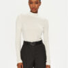 Calvin Klein Поло K20K208047 Екрю Slim Fit за Жени цена