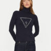 Guess Поло W4BR03 Z2NQ2 Тъмносин Regular Fit за Жени цена