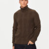 Jack&Jones Поло 12261441 Кафяв Regular Fit за Мъже цена