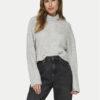 ONLY Поло Melanie 15321177 Сив Regular Fit за Жени цена