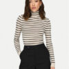 ONLY Поло Karol 15165075 Бежов Slim Fit за Жени цена