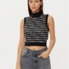 Tommy Jeans Поло DW0DW19346 Черен Slim Fit за Жени цена