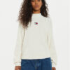 Tommy Jeans Поло Tjw Badge DW0DW19912 Екрю Regular Fit за Жени цена
