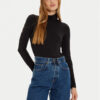 Vero Moda Поло Alberte 10293803 Черен Slim Fit за Жени цена