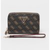 Портмоне Laurel от еко кожа с отделяща се каишка GUESS