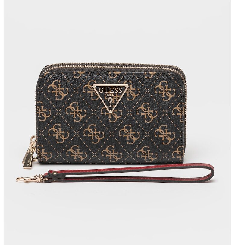 Портмоне Laurel от еко кожа с отделяща се каишка GUESS