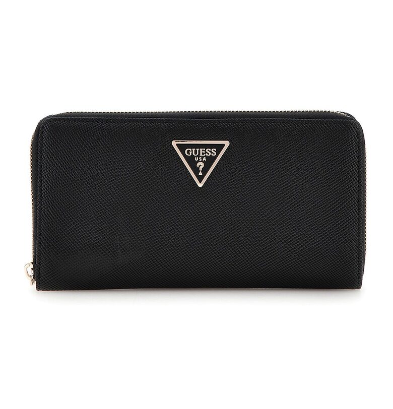 Портфейл Laurel от еко кожа с отделяща се каишка за китката GUESS