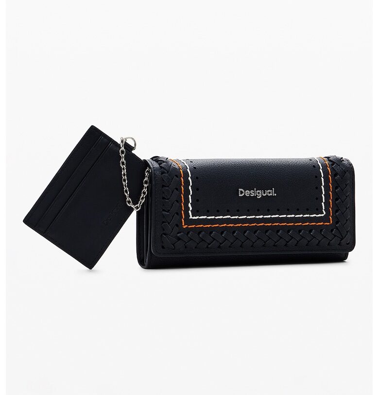 Портфейл Trama Marione със сплетени детайли DESIGUAL