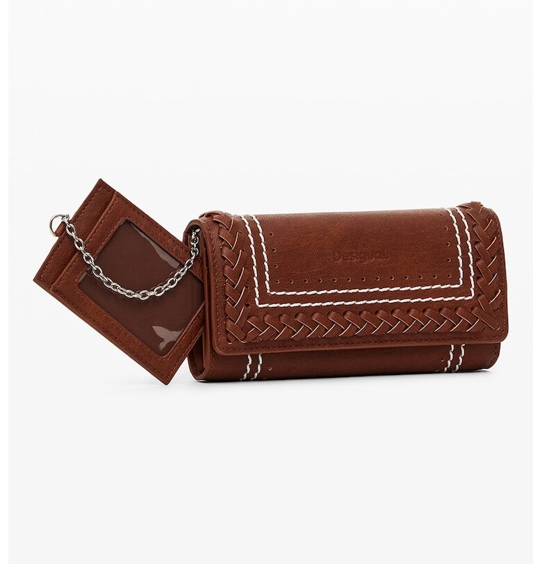 Портфейл Trama Marione със сплетени детайли DESIGUAL