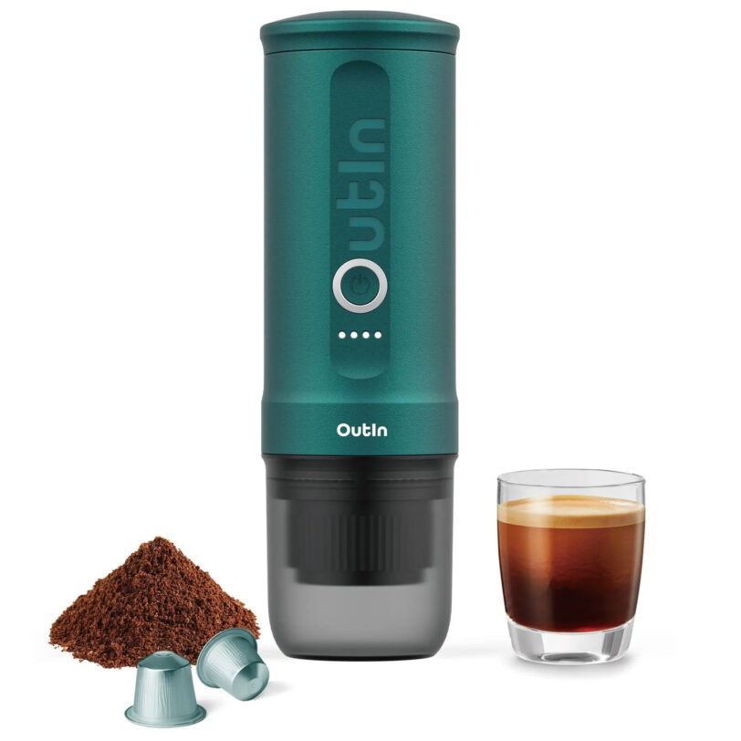 Преносима еспресо машина Outin Nano Teal