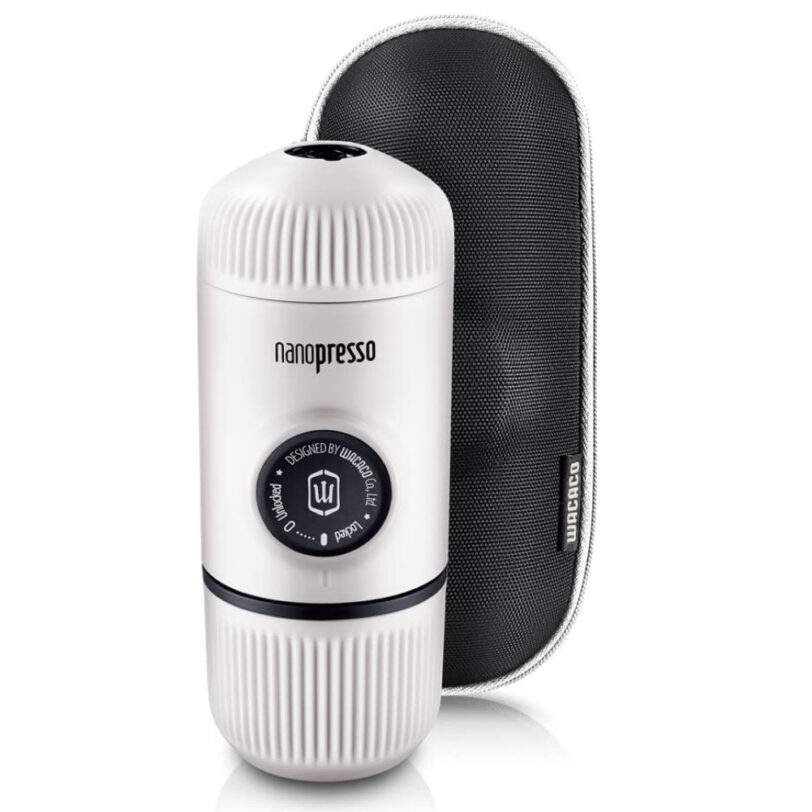 Преносима еспресо машина Wacaco Nanopresso Chill White