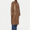 Herskind Преходно палто Halston 5470175 Кафяв Loose Fit за Жени цена