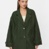 Noisy May Преходно палто Alicia 27026405 Зелен Oversize за Жени цена