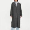 Noisy May Преходно палто Caddy 27031306 Сив Loose Fit за Жени цена