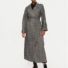 OUI Преходно палто 88952 Сив Regular Fit за Жени цена