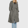 TWINSET Преходно палто 222AP237A Сив Regular Fit за Жени цена