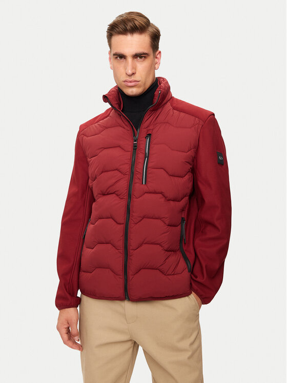 Tom Tailor Преходно яке 1041308 Червен Regular Fit за Мъже цена